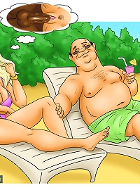 Porn cartoons. All you rich bitches are all the same wanting our big black cocks in that white pussy!