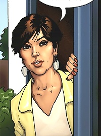 Young and horny white bitches with huge cartoon tits having some girl talk